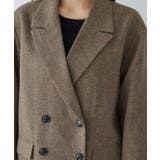 ヘリンボーンツイードベルテッドジャケット/セットアップ対応 | VIS  | 詳細画像25 