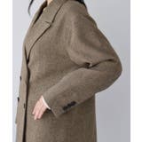 ヘリンボーンツイードベルテッドジャケット/セットアップ対応 | VIS  | 詳細画像26 