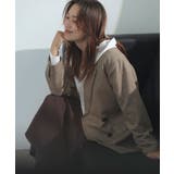 ベージュ系(28) | ヘリンボーンツイードベルテッドジャケット/セットアップ対応 | VIS 