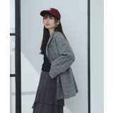 チェックアソートウエストドロストジャケット | VIS | 詳細画像5