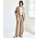 ウーリッシュダブルブレストテーラードジャケット | VIS  | 詳細画像18