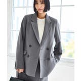 ウーリッシュダブルブレストテーラードジャケット | VIS  | 詳細画像28