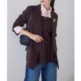 ウーリッシュダブルブレストテーラードジャケット | VIS  | 詳細画像3