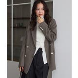 カーキー系(38) | 美easyウーリッシュダブルジャケット/WEB限定カラー・セットアップ対応 | VIS