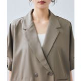 【WEB限定】タックスリーブテーラードジャケット | VIS | 詳細画像14