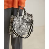 【新色追加】【A4対応】2WAYジャングル柄トートバッグ | VIS  | 詳細画像27 