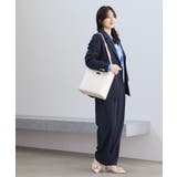 楕円ひねり3層ショルダーバッグ/2WAY | VIS  | 詳細画像2 