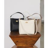 楕円ひねり3層ショルダーバッグ/2WAY | VIS  | 詳細画像4 