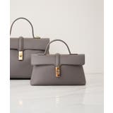 グレーサブ(09) | ひねり金具ワンハンドルミニショルダーバッグ/2WAY、WEB限定カラーあり | VIS 