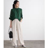 【田中みな実さん着用】くち金ギャザーショルダーバッグ | VIS | 詳細画像6