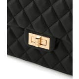 【2WAY】フェイクレザー＆ベロアキルティングショルダーバッグ | VIS  | 詳細画像15 