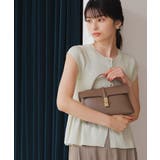 【新色追加】ひねり金具ワンハンドルミニショルダーバッグ | VIS  | 詳細画像12 