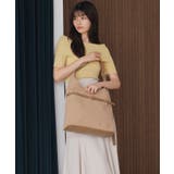 【A4収納】フロントベルトソフトショルダーバッグ | VIS  | 詳細画像11 