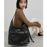 【A4収納】フロントベルトソフトショルダーバッグ | VIS  | 詳細画像13 