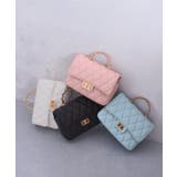 チェーンハンドルキルティングショルダーバッグ/2WAY・一部WEB限定カラー | VIS  | 詳細画像2 