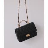 チェーンハンドルキルティングショルダーバッグ/2WAY・一部WEB限定カラー | VIS  | 詳細画像3 