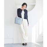 フラワーカットショルダーバッグ/2WAY | VIS | 詳細画像43