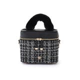 ファーハンドルキルティング&ツイードバニティバッグ/2WAY | VIS | 詳細画像17