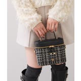 ファーハンドルキルティング&ツイードバニティバッグ/2WAY | VIS | 詳細画像9