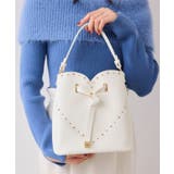 ラインストーン＆スタッズハートカットバッグ | VIS  | 詳細画像10 