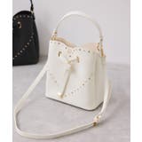 ラインストーン＆スタッズハートカットバッグ | VIS  | 詳細画像11 