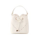 ラインストーン＆スタッズハートカットバッグ | VIS  | 詳細画像23 