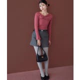 【180℃美人見え】ハンドルリボンワンショルダーバッグ/新色追加 | VIS  | 詳細画像33 