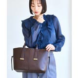 ゴールド金具付きノットトートバッグ 通勤 通学対応 | VIS  | 詳細画像5 