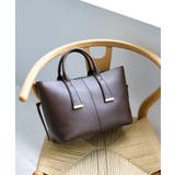 ブラウン系(21) | ゴールド金具付きノットトートバッグ 通勤 通学対応 | VIS 