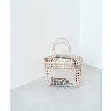 ベージュ系(28) | バッグインバッグ付きバスケットバッグ | VIS 