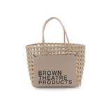 【BROWN THEATRE PRODUCTS】ロゴラベルバスケットバッグ | VIS | 詳細画像9