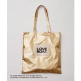 ゴールド(90) | 【LOVE BOAT VIS別注】ロゴトートバッグ【A4対応】 | VIS 