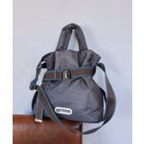 チャコール(06) | VIS別注2WAYベルト付きパデッドトートバッグ | VIS 