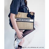 【HELLO KITTY×VIS】日焼けデザイン ハローキティ雑材トートバッグ | VIS | 詳細画像5