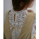 【WEB限定】バックリボンVネックオールインワン | VIS  | 詳細画像28 