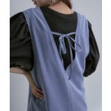 【WEB限定】バックリボンVネックオールインワン | VIS  | 詳細画像33 