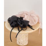 ブラック(01) | シフォンリボンシュシュ | VIS 