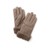 スマホタッチ刺繍付きムートングローブ | VIS  | 詳細画像14 