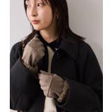 スマホタッチ刺繍付きムートングローブ | VIS  | 詳細画像7 