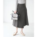 麻混フリンジフレアスカート | ROPE' PICNIC | 詳細画像11 