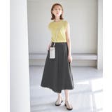 麻混フリンジフレアスカート | ROPE' PICNIC | 詳細画像2 