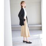 麻混フリンジフレアスカート | ROPE' PICNIC | 詳細画像9 