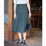 ネイビー系(41) | アデリアレトロ×ROPE' PICNIC/レトロ柄スカート | ROPE' PICNIC