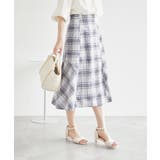 チェックボリュームスカート | ROPE' PICNIC | 詳細画像10 