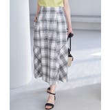 チェックボリュームスカート | ROPE' PICNIC | 詳細画像24 