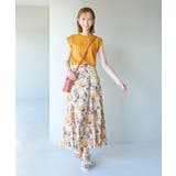 リンクコーデ/Tropical Fruits柄マーメイドスカート | ROPE' PICNIC | 詳細画像4 