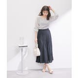 着丈が選べるエアリープリーツスカート | ROPE' PICNIC | 詳細画像23 