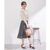 着丈が選べるエアリープリーツスカート | ROPE' PICNIC | 詳細画像3 