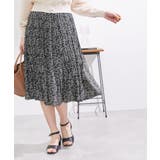 ブラック系(04) | 着丈が選べるエアリープリーツスカート | ROPE' PICNIC