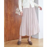 ピンク(63) | 着丈が選べるエアリープリーツスカート | ROPE' PICNIC